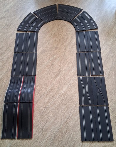 Lot rails pour circuit - rails,