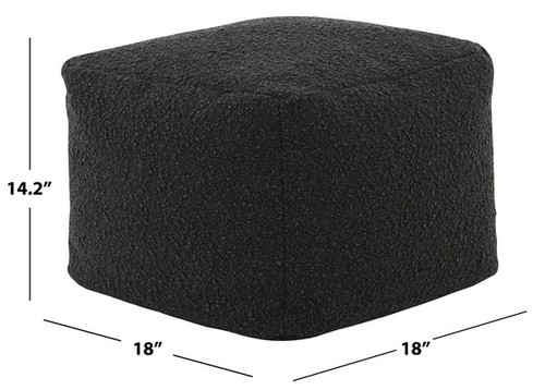 Safavieh samuels boucle pouf - samuels,