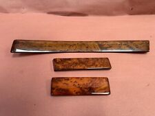 BMW E39 528I 525I 530I 540I Vavona Wood Dashboard Trim 3 Pieces OEM 133K Miles