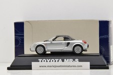 TOYOTA MR-S SPIDER CLOSED 1999 SILVER EBBRO 1/43 NEUF EN BOITE