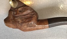 Ancienne pipe à tabac en bois