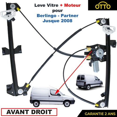 Mécanisme moteur leve - +, vitre