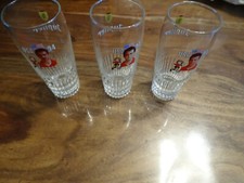 LOT 3 GLASSES JUPILER USA 94 BOFFIN DEGRIJSE STAELENS WORLD CUP FOOTBALL BEER