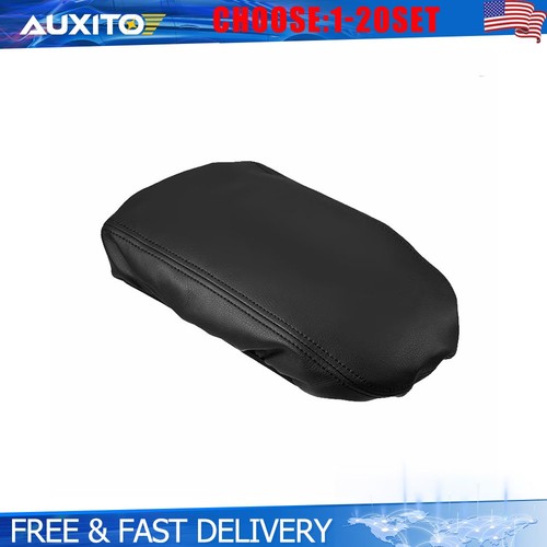 Leather center console - leather, lid