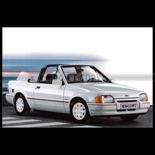 Photo A.020283 FORD ESCORT XR3I CABRIOLET 1986-1989