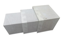 VINTAGE RETRO PERFORATED METAL NESTING TABLES MATHIEU MATEGOT ? FRANCE CIGOGNES