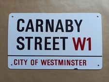 Plaque Emaillée Carnaby