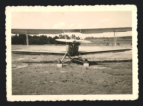 Photographie avion biplan - photographie,