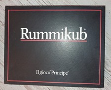 RUMMIKUB THE PRINCE MB GAME BOARD GAME COMPLETE 1986 VINTAGE