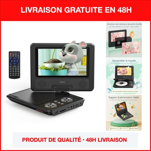 Lecteur dvd portable yoton - portable,