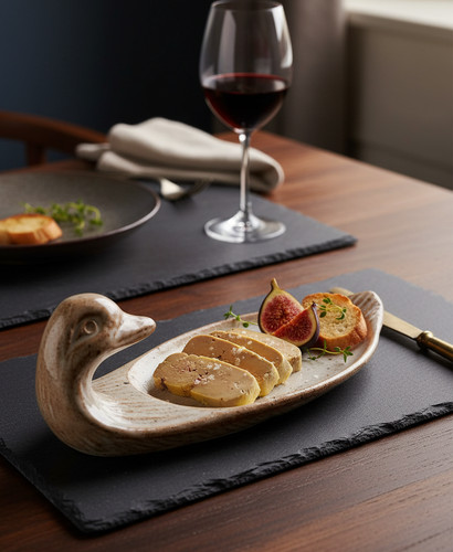 Plat service tête - de,