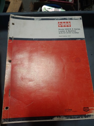 Case 680k series loader - e,