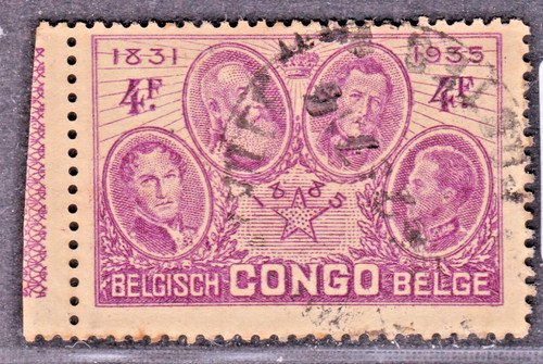 Timbre 1935 congo belge - timbre,