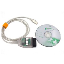 Interface USB K+DCAN avec câble de diagnostic OBDII INPA EDIABAS pour BMW