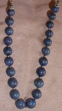 Collier de perles rondes en