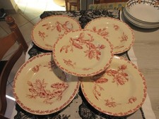 5 anciennes assiettes creuses