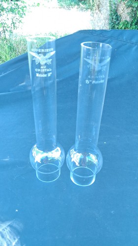 Verres lampe pétrole - lampe,