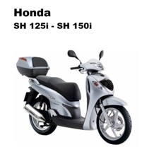 CD Manuale Officina + Catalogo Ricambi ed Esplosi HONDA SH 125i 150i  2005-2008*