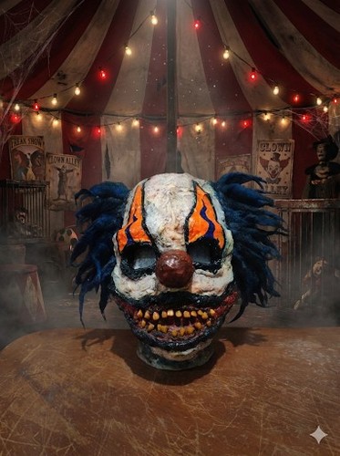 Masque clown horreur - masque, d'horreur