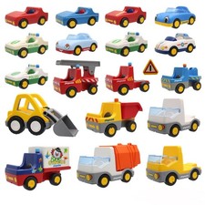 Playmobil 123 City Life Vie urbaine voitures camion chantier pompiers...