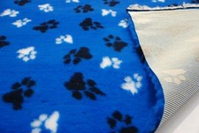 Professionnel Antidérapant Vétérinaire Chien Chiot Literie LG Pattes - Royal