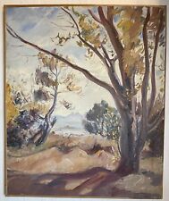 Landscape Raymond Feuillatte painting old 30’s École De Paris Salon D’automne