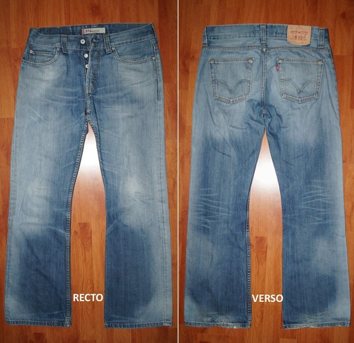 Jeans levis 512 bootcut w34 - jeans,