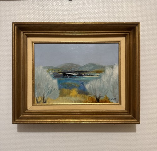 Tableau ancien paysage - tableau,
