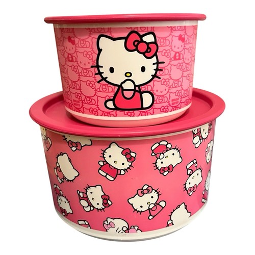 Hello kitty tupperware - kitty,