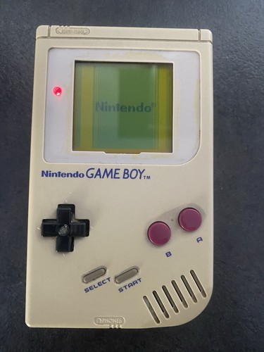 Nintendo game boy dmg gris - game,