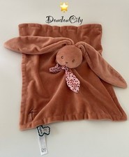 5216🌟Doudou Plat Mouchoir Lapin Rabbit Kaloo Terracotta Lapinoo