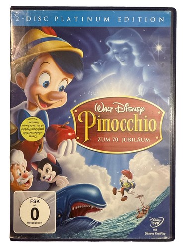 Disney pinocchio dvd disc - dvd, 2-disc