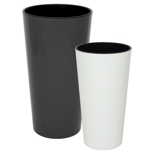 Plastique pot fleurs de - à,