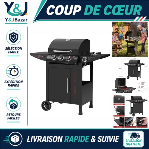 Barbecue gaz royal gourmet - gaz,