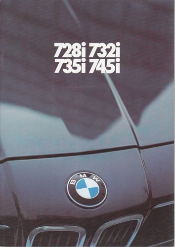 Catalogue brochure bmw 728i - brochure,