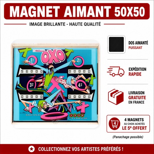 Magnet oxo williams pinball - magnet,