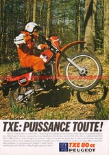 Advertising Suzuki 50 Er 21 Peugeot 80 TXE Advertising #00309