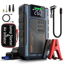 Car Jump Starter ⭐ 300000 mAh ⭐ Booster Jumper Box Air Compressor Power Bank-USA
