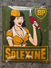 PLAQUE ÉMAILLÉE ANCIENNE BP