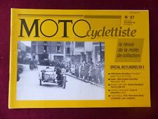 MOTOCYCLETTISTE n° 57 / 1000 HARLEY DAVIDSON types F & J / 750 K & 900 KH