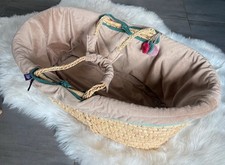 Couffin en osier avec housse