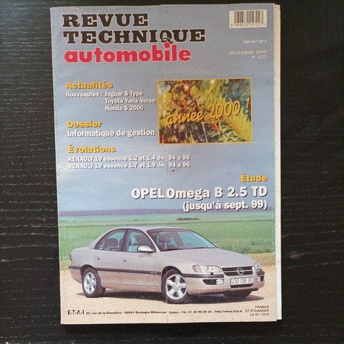 Revue technique opel - revue,