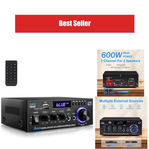 Amplificateur hifi stéréo - amplificateur,