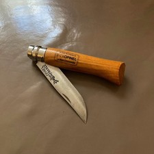 Rare ! OPINEL N°07 vintage lame carbone manche en Frêne !