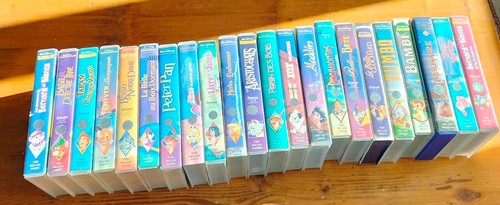 Cassettes vhs dessins animés - vhs,