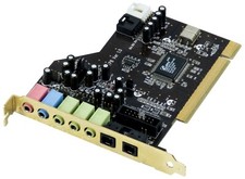 Carte Son TERRATEC TTP8 Version 1.0 AUREON 5.1 Fun PCI Microphone En ,Ligne