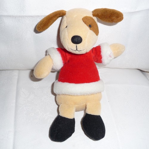 Doudou chien pull rouge - -,