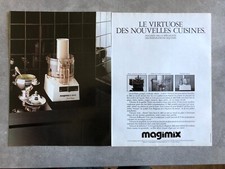 Publicité de presse 1984 Robot de Cuisine MAGIMIX
