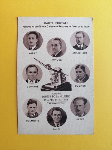 Cpa trophée avion - avion, airplane