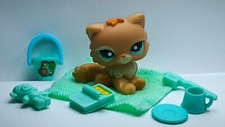 LPS # 1948 PERSIAN CAT Chat Persian AUTHENTIC Littlest Pet Shop HASBRO- 153